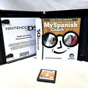 My Spanish Coach (Nintendo DS, 2007) excellent used